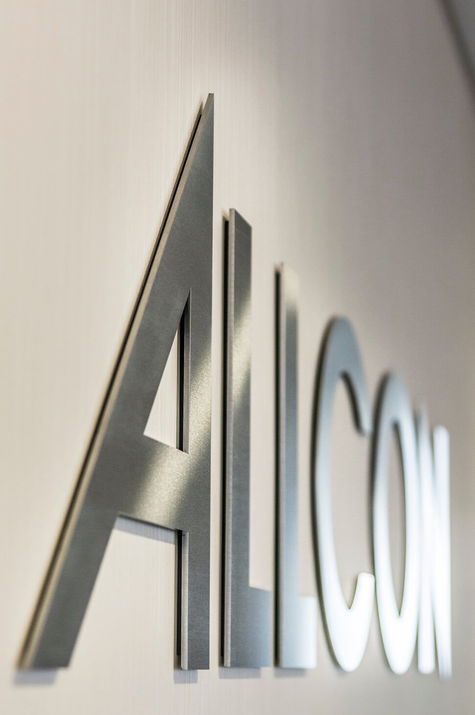 Allcon - Allcon - przestrzenne litery metalowe